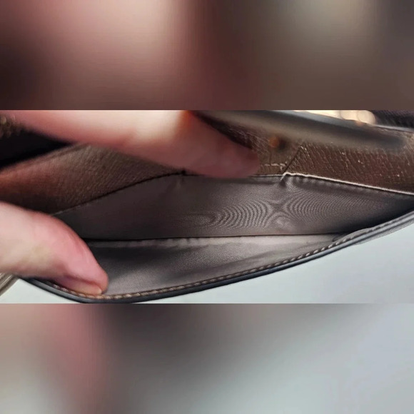 Coach Women's Pink Metallic Universal Wallet With Phone Pocket In Pebble Leather - Picture 11 of 16